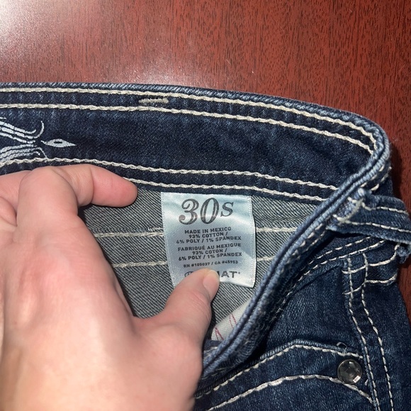 Ariat Ruby Dark Blue Flare Jeans - Picture 2 of 7